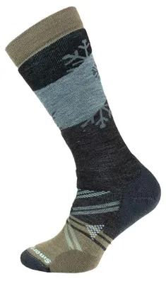 Immagine prodotto di Calze da sci da donna Smartwool Ski Full Cushion Snowpocalypse Pattern Otc nere M_38_41