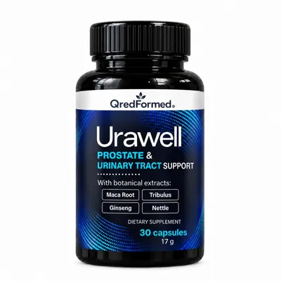 Immagine prodotto di Urawell – Supporto quotidiano per vitalità e benessere maschile – 30 capsule
