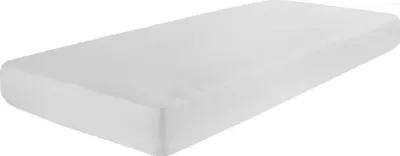 Produktbild von Dormisette by Wülfing - Elastic-Jersey-Spannbetttuch - Größe: 140-160/200-220 cm - Farbe: 519  silber