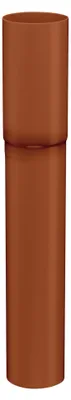 Produktbild von INEFA Fallrohr Verlängerung, PVC-U DN100 / 100mm, Braun, Regenfallrohr Verlängerung, Dachrinnenzubehör, Germany