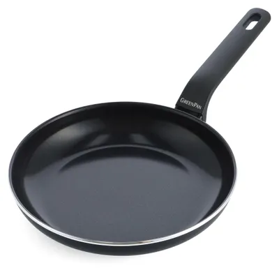 Obrázek produktu pro GreenPan Essence, Kulatý, Univerzální pánev, Černá, Keramický, Hliník, Keramický, Elektrický, Plyn, Halogen, Indukční