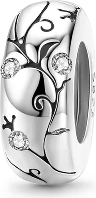 Produktbild von Gnoce Charm Stopper Ornament FVC182 Silber