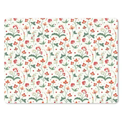 Obrázok produktu pre Podložka pod myš - Leto - Kvety - Vzory - 23x19cm - Rohožka pod myš