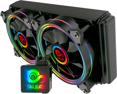 Imagen del producto de TALIUS Skadi-240 RGB, Kit de refrigeración, 12 cm, 800 RPM, 2000 RPM,