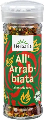 Produktbild von Herbaria All’ Arrabbiata Gewürzmischung  40 g
