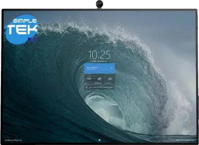 Produktbild von Microsoft Surface Hub 2s, 50 Zoll, 4K-Auflösung, 8 GB RAM, 128 GB Speicher, Windows 10 Pro, Computer mit Touchscreen