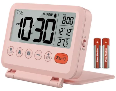 Immagine prodotto di Sveglia con retroilluminazione, indicatore di temperatura e funzione snooze