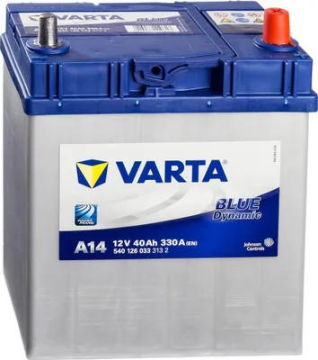 Zdjęcie produktu dla Varta Blue Dynamic 540 126 033, 40 Ah, 12 V, 330 A, Samochód, Umieszczony z lewej, B00