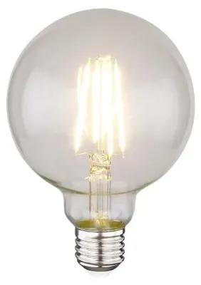 Imagen del producto de Globo Lighting 11526, bombilla LED esférica, casquillo E27, 7 vatios, luz cálida, 2700 K, clase de eficiencia energética F