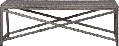 Immagine prodotto di Panchina da Giardino 120 cm in Polyrattan Grigio