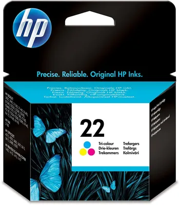 Produktbild von Original Tinte hp 22 (C9352AE) für hp 5 ml farbig
