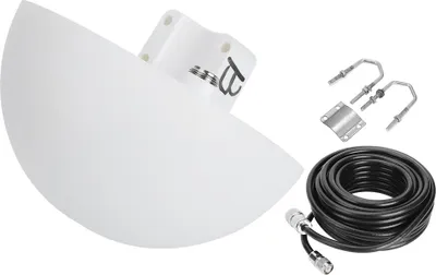 Zdjęcie produktu dla ISA190 Antena satelitarna Marine Automotive Stała antena masztowa dla Iridium 9500 9505 9505A 9555 9575