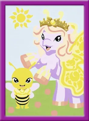 Produktbild von Ravensburger 27975 - Filly Bea - Malen nach Zahlen Brilliant, 13 x 18 cm