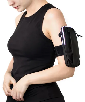 Produktbild von Wozinsky WSDB-B Armband Handytasche zum Laufen wasserdicht leicht 19 x 10 x 2,5 cm Schwarz