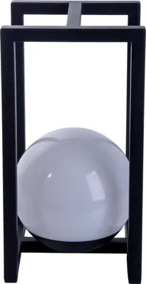 Produktbild von Näve Leuchten LED Dekoleuchte "KALI" H: 30 cm LED Dekoleuchte "KALI" H: 30 cm Außentischleuchten - LED Dekoleuchte "KALI" H: 30 cm, Außentischlampe im Modern Style, aus Metall und Kunststoff in schwarz, 16 x 16 x 30,4 cm, LED Platine – dimmbar – Berührungssensor – Akkubetrieb