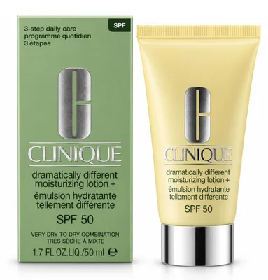 Immagine prodotto di Clinique 3-Phasen-Systempflege Dramatically Different Moisturizing Lotion+ SPF 50 (50 ml)
