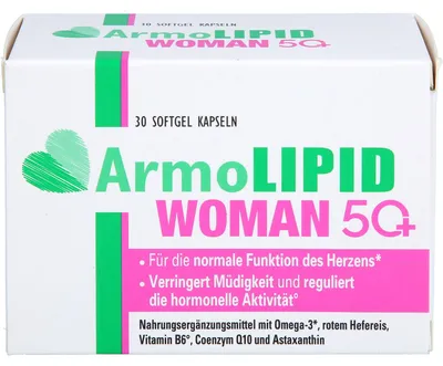 Image de Armolipid Woman 50+ capsules molles 30 pc