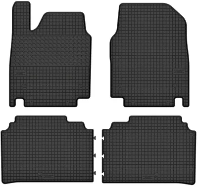 Zdjęcie produktu dla Dywaniki gumowe do Kia EV6 2021- (crossover) – 4 szt., czarne, dopasowane