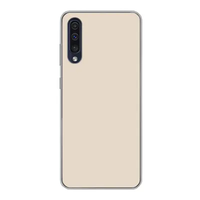 Produktbild von MuchoWow® Handyhülle Schutzhülle Hülle für Samsung Galaxy A30s Hell - Beige - Farbe - Unifarben Silikon Softcase Handy Hülle - Karteninhaber