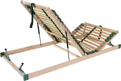 Produktbild von Lattenrost Portoflex KF G 200 x 100 x 10 cm Buche Natur