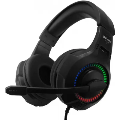 Produktbild von QPAD QH-20, Kabelgebunden, Gaming, 20 - 20000 Hz, 294 g, Kopfhörer, Schwarz
