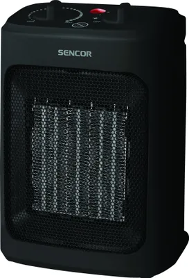 Obrázok produktu pre SENCOR SFH 7601BK Keramický ohrievač, TC ohrievacie články, 3 úrovne nastavenia výkonu – 900 W / 1 300 W / 2 000 W Odporúčaná plocha 10 – 15 m2