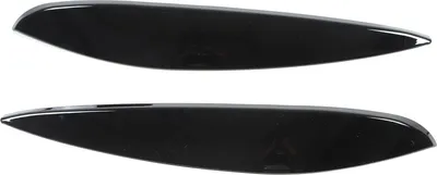 Produktbild von 2pcs Scheinwerfer Augenbrauen linke rechte ABS -Ersatz für Benz Smart 453 Fortwo Forfour 2015–2020 GLOSSY SCHWARZ