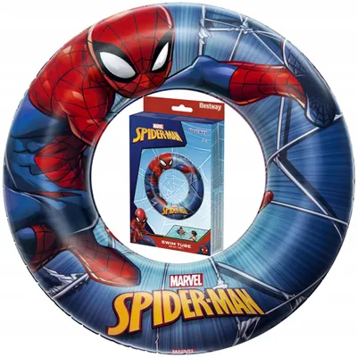 Zdjęcie produktu dla Nadmuchiwany pierścień - Spiderman, średnica 56 cm