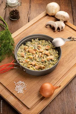 Obrázok produktu pre Lyofilizované cestoviny Voyager s lososom a petržlenovou vňazkou, 125 g