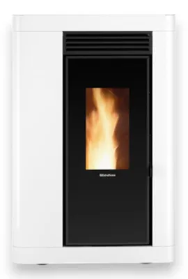 Immagine prodotto di Stufa a pellet 9 Kw in ghisa 70.3x34.3x107.8 cm Anabella ad evo Nordica