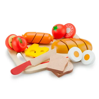 Produktbild von New Classic Toys, Schneide-Set Frühstück mit Brettchen