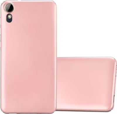 Produktbild von Cadorabo Hülle für HTC Desire 10 LIFESTYLE / Desire 825 Schutzhülle in Rosa Hard Case Handy Hülle Etui