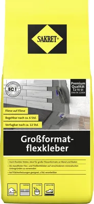 Produktbild von SAKRET Großformatflexkleber 5 kg