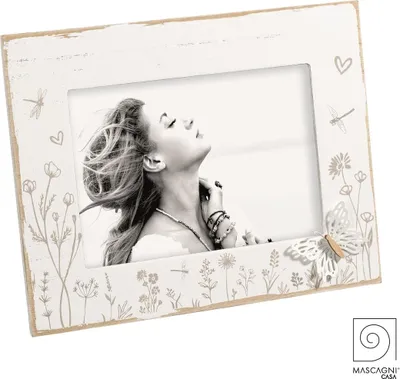 Image de A1962 BUTTERFLY Cadre MDF 13x18 blanc