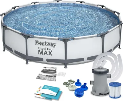 Produktbild von Rahmengartenpool 366 x 76 cm 9 in 1 Bestway 56416