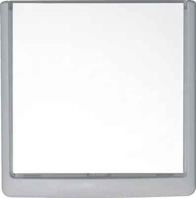 Produktbild von Türschild BxH 149x148,5mm weiß Packung mit 5 Stück