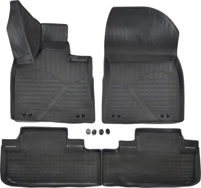 Produktbild von NORM LINERS | 3D Gummimatten Auto Matten Fussmatten Kompatibel mit Lexus RX 2015-2022 4tlg, Individuelle Passform mit Hohem Rand cca 4-5cm, Allwetter,