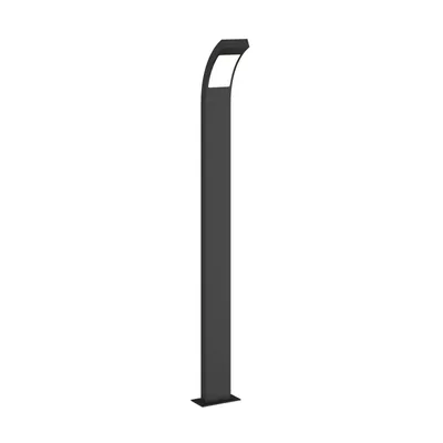 Produktbild von Lucande LED-Wegelampe Juvia, 100cm, anthrazit, Metall, IP54