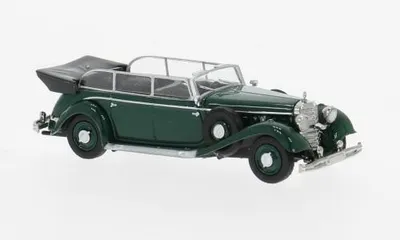 Produktbild von Brekina 21056 - 1/87 Mercedes 770 K, dunkelgrün, 1938 - Neu