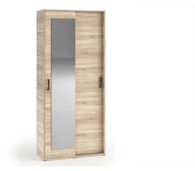 Produktbild von Masseno Garderobe-Set BENVENO 90/21040 Modern Garderobenschrank Sonoma Eiche