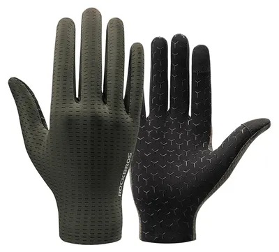 Produktbild von Rockbros Atmungsaktive Fahrradhandschuhe Grün M