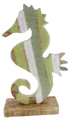 Produktbild von Standdeko Seepferdchen - gestreift - ca. 30 x 18 x 6 cm