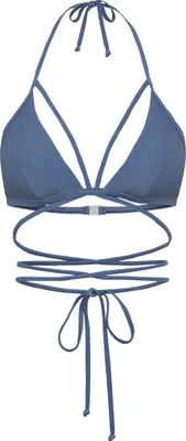Produktbild von LSCN by Lascana Triangel-Bikini-Top Gina rauchblau Größe 40 Cup A/B