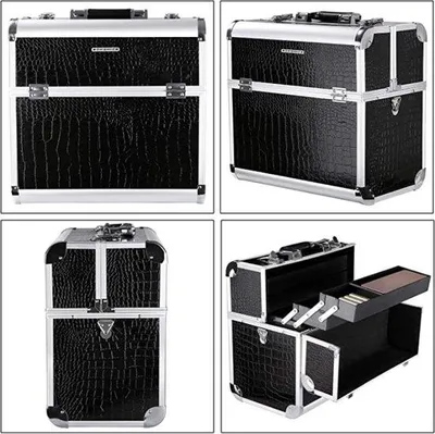 Productafbeelding van Famanu make-up tas - Praktisch design met wielen