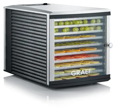 Productafbeelding van Graef DA 510, zwart, roestvrij staal, kunststof, 40 uur, 295 x 365 mm, 70 °C, 70 °C
