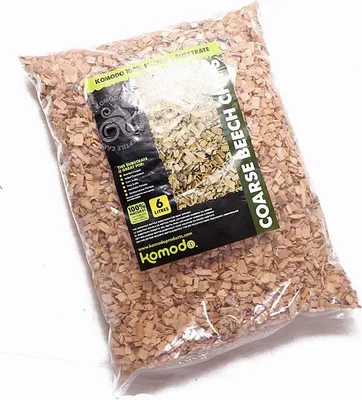 Produktbild von Komodo Grobe Buchenchips 6l - große Buchenrinde komodo