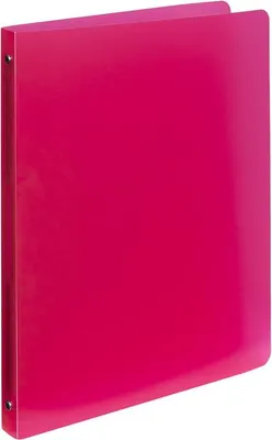 Image de Reliure à anneaux A4 Opaline - 4 - anneaux / rouge