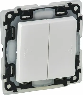 Immagine prodotto di Interruttore per lampadario n.5 LEGRAND VALENA LIFE 752155 bianco IP44