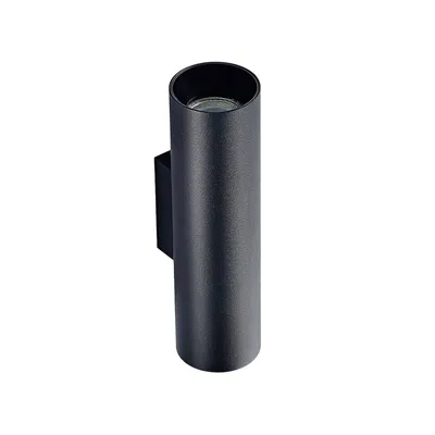 Produktbild von Arcchio Wandleuchte Brinja, schwarz, Metall, up/down, GU10