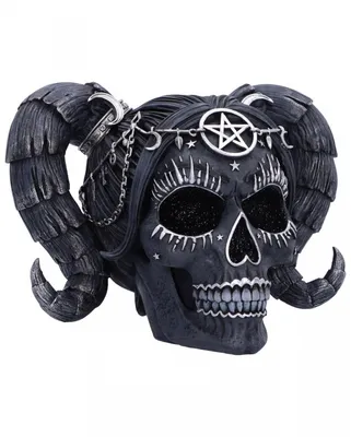 Produktbild von Nemesis Now Drop Dead Gorgeous Figur Skull Solve and Coagula 20 cm